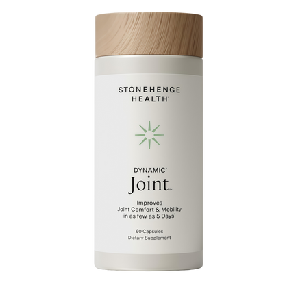 Stonehenge Health Dynamic Joint | AprèsFlex® Boswellia Comfort & Mobility Joint Supplement for Mobility Flexibility and Comfort with AprèsFlex Boswellia MSM Turmeric Bromelain Hyaluronic Acid