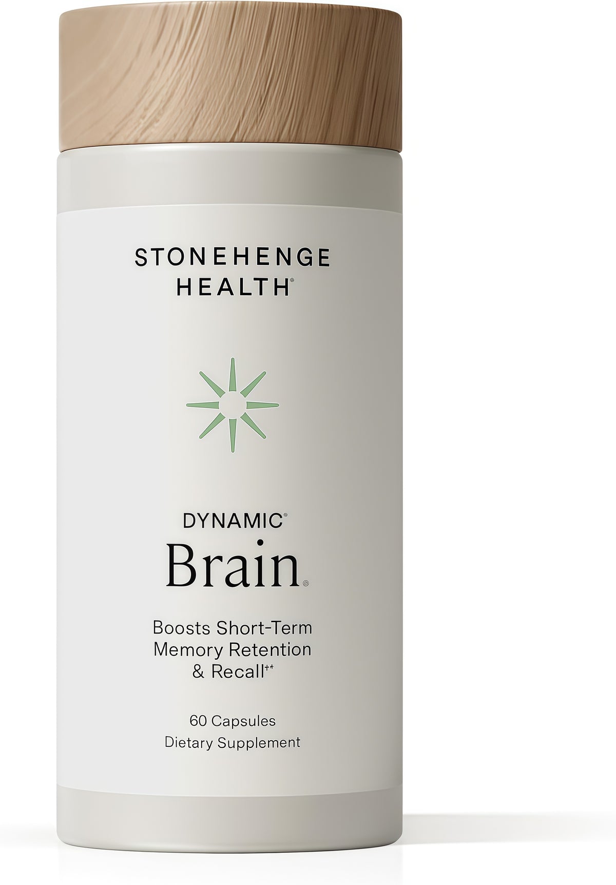 Stonehenge Health Dynamic Brain | Bacopa Supplement for Memory and Focus Brain Supplements for Memory and Focus Nootropic Retention Cognitive Support Phosphatidylserine DHA Choline Huperzine A